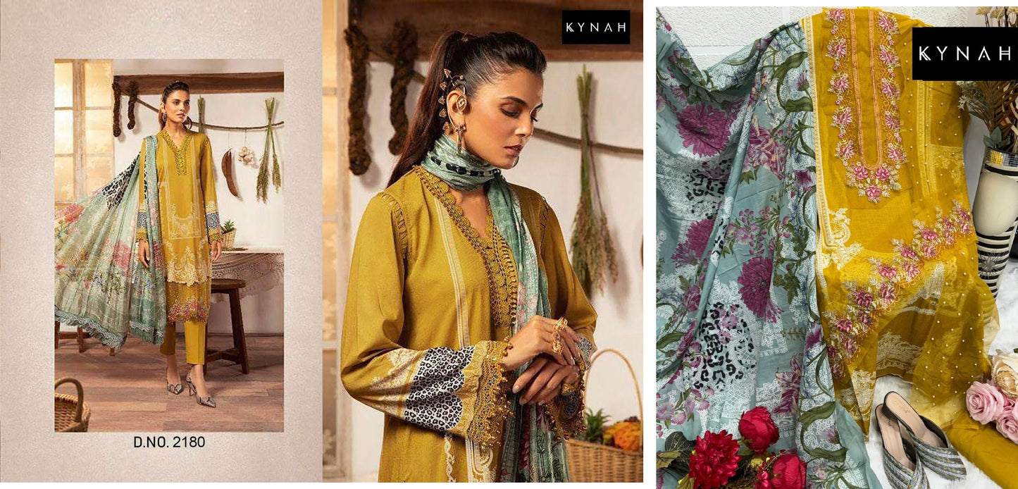 2180 Kynah Pakistani Salwar Suits