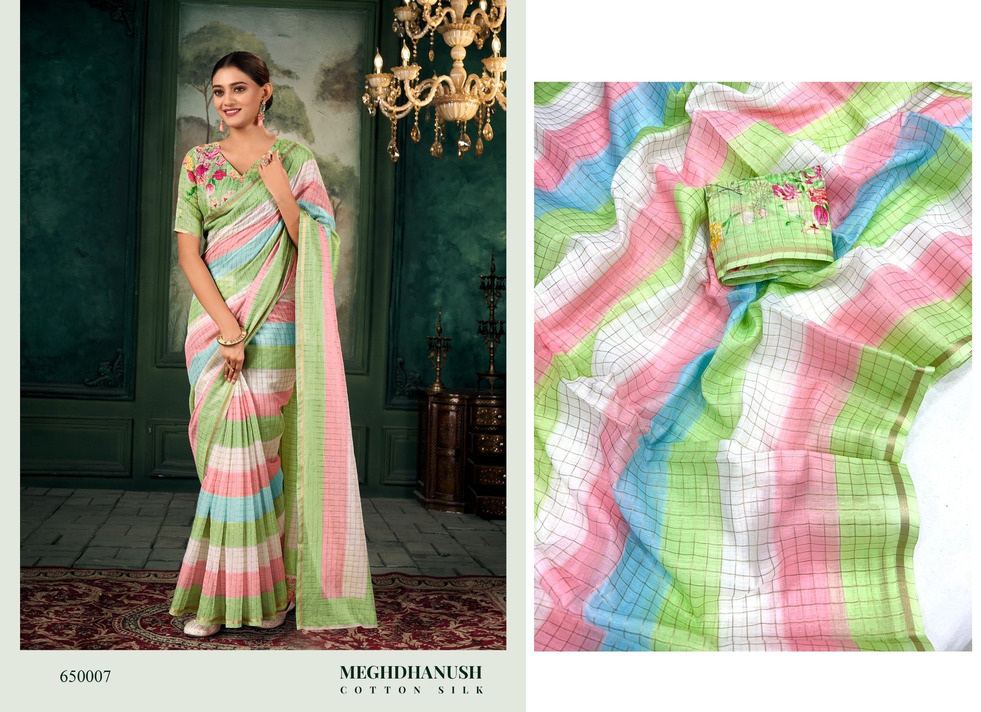 650007 Meghdhanush Rajpath Sarees