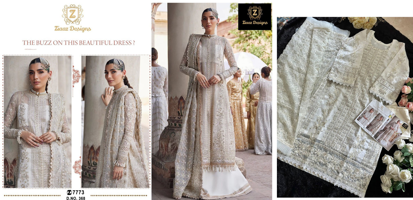 368 Ziaaz Designs Pakistani Salwar Suits
