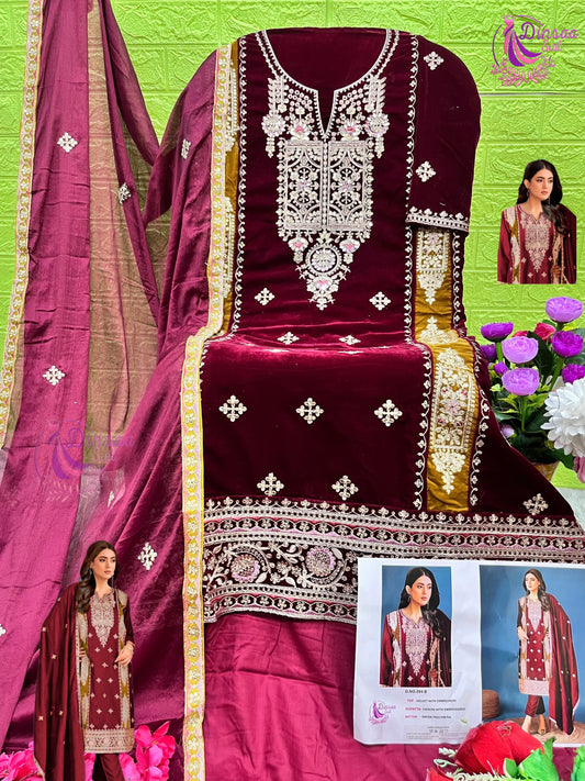 294B Dinsaa Suit Pakistani Salwar Suits