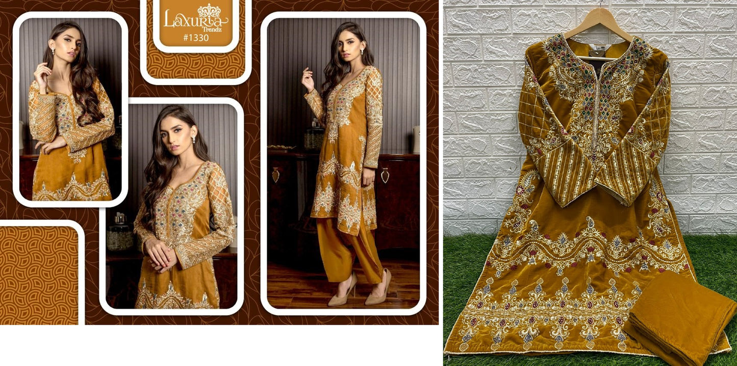 1330 Laxuria Trendz Top Bottom Set