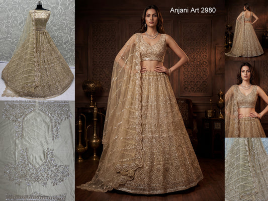 2980 Anjani Art Net Lehenga Choli