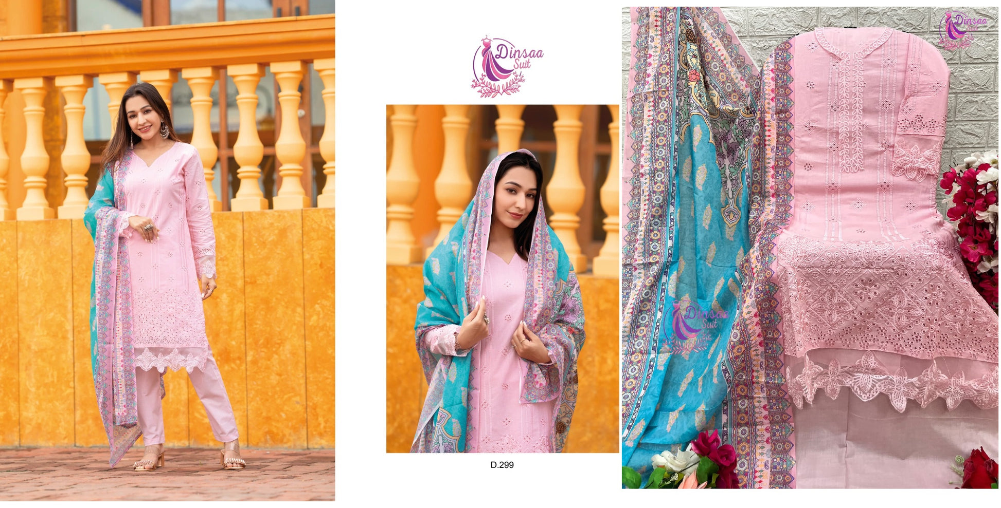 299 Anabiya Vol 1 Dinsaa Suit Pakistani Salwar Suits
