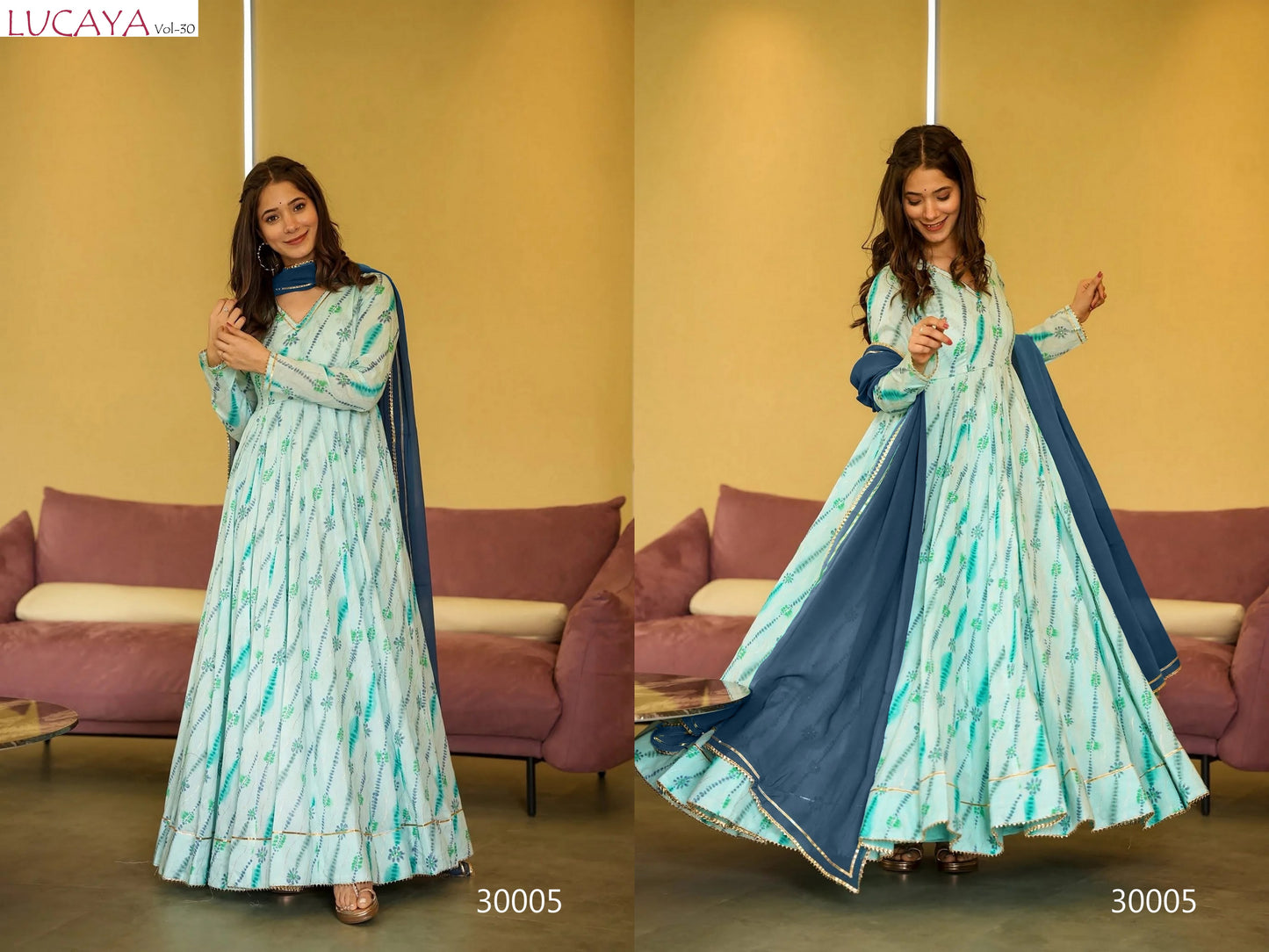 30005 Vol 30 Lucaya Heavy Rayon Readymade Suits