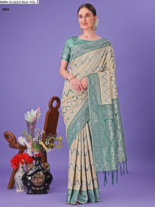 3001 Plazzo Vol 3 Astita Silk Sarees