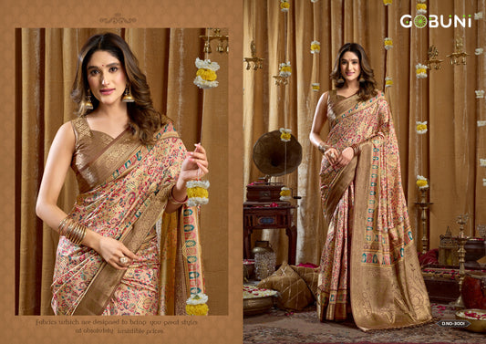 3001 Simran Gobuni Banarasi Sarees