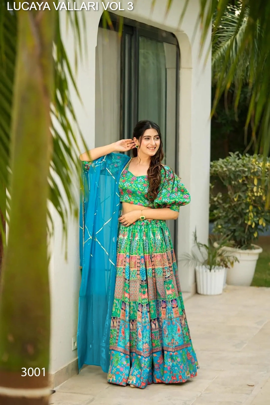 3001 Vallari Vol 3 Lucaya Silk Readymade Lehenga Choli
