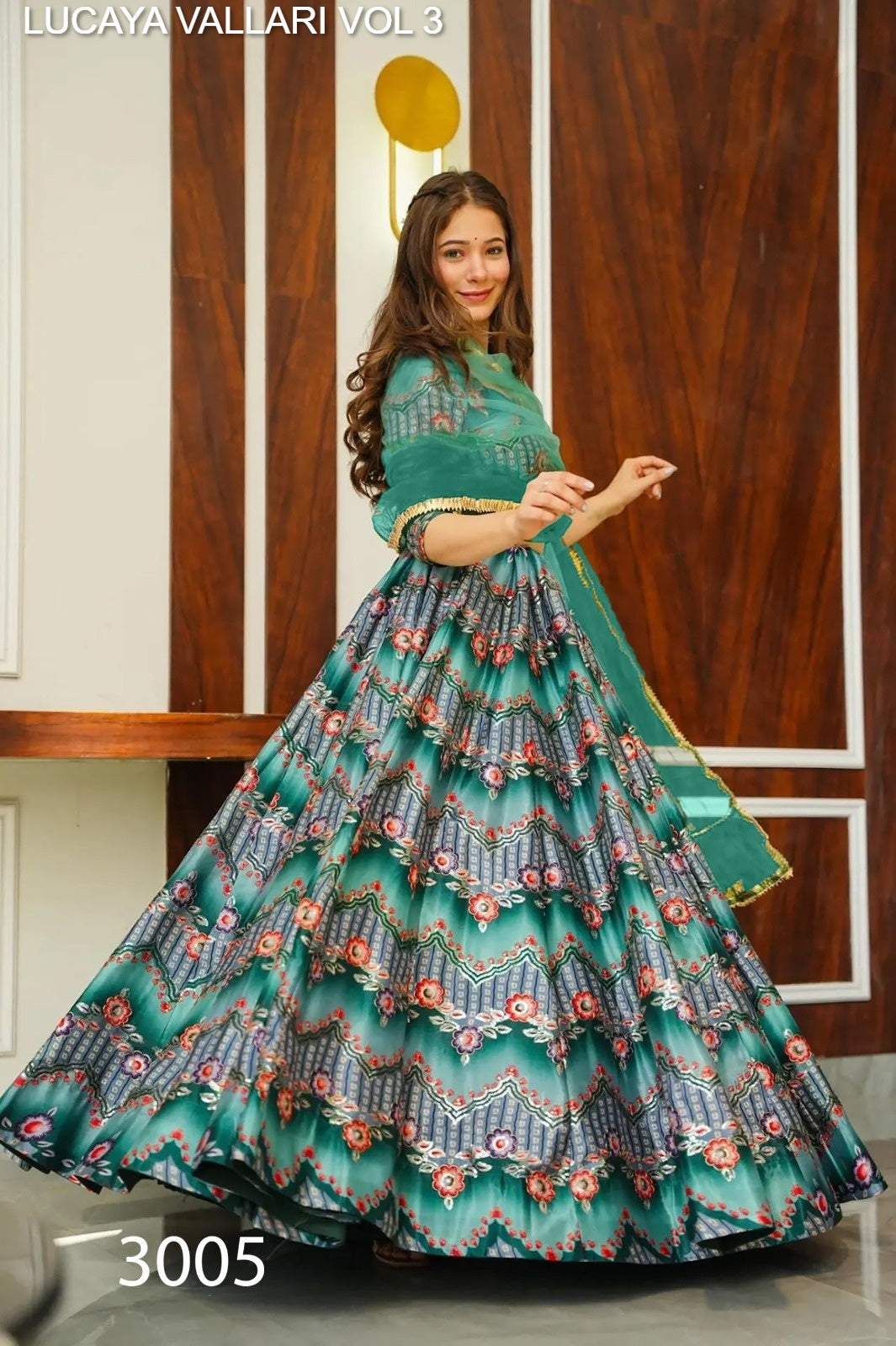 3005 Vallari Vol 3 Lucaya Silk Readymade Lehenga Choli