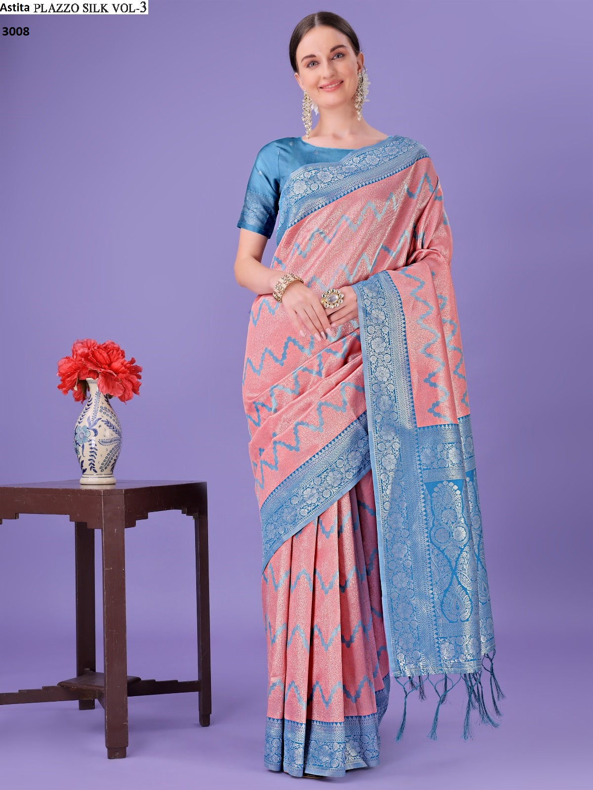 3008 Plazzo Vol 3 Astita Silk Sarees