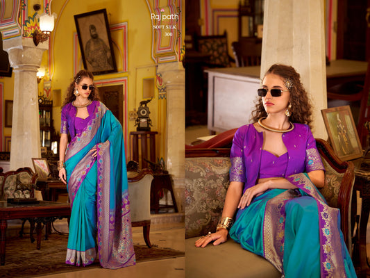 300 Sabarmati Rajpath Silk Sarees