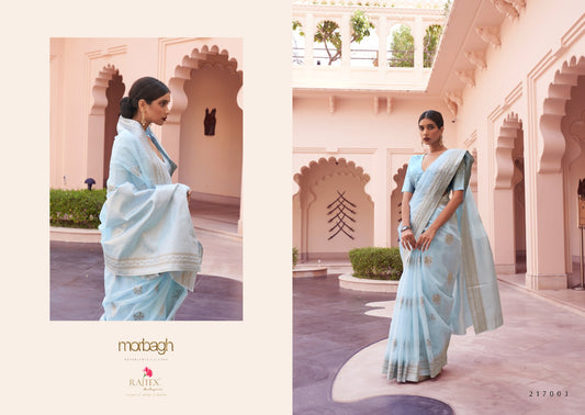 217003 Kavni Linen Rajtex Sarees