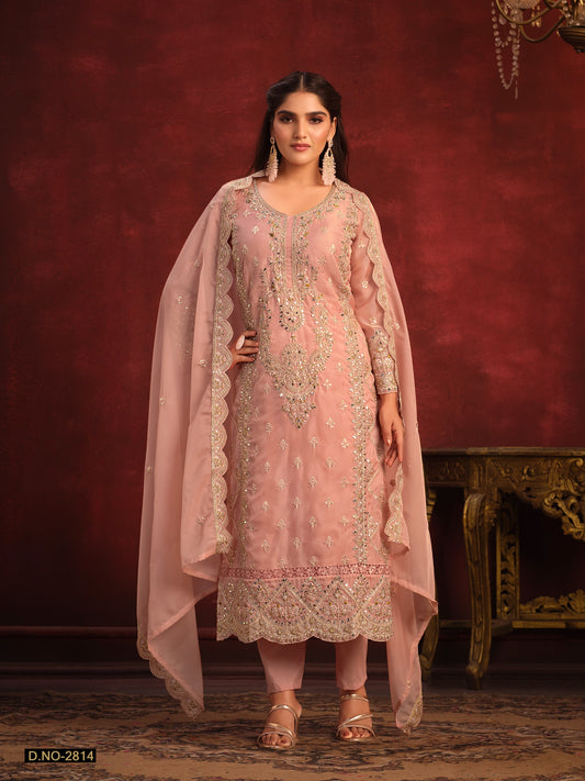 2814 Vol 28 Twisha Unstitched Suits