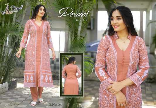 04 Devani Adm Kurti Pant Set