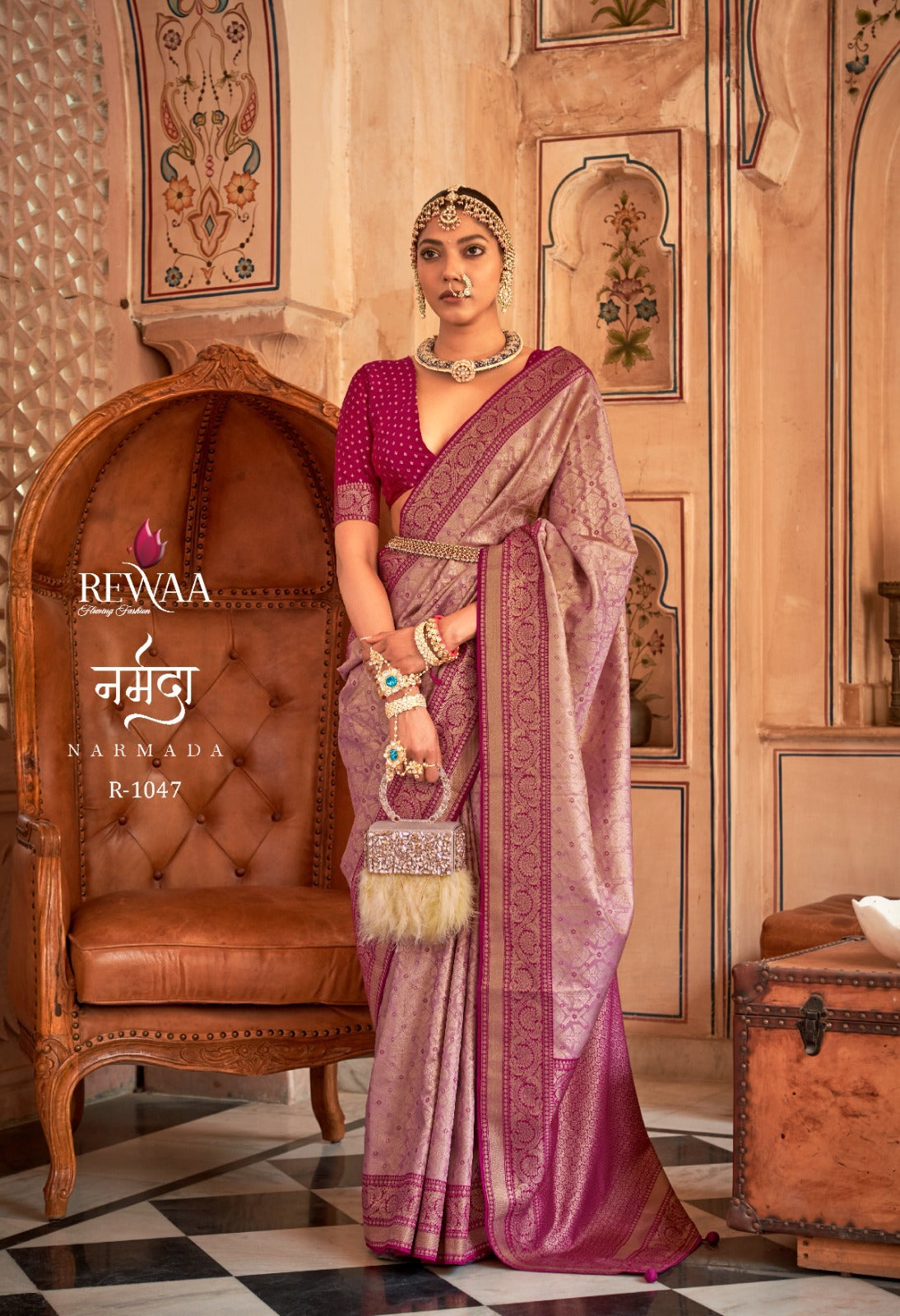 1047 Narmada Rewaa Sarees