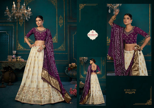1751 Vol 3 Shisha Lehenga Choli