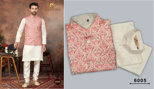 6005 Wedding Collection Vol 6 Outluk Mens Kurta Pyjama