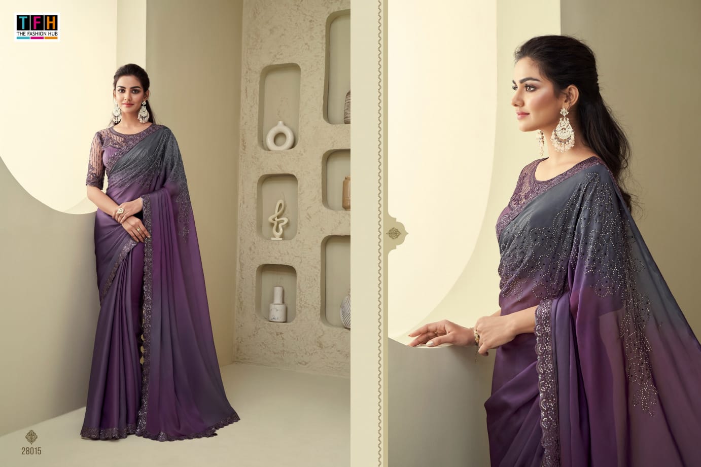 28015 Silver Screen Vol 18 Tfh Sarees