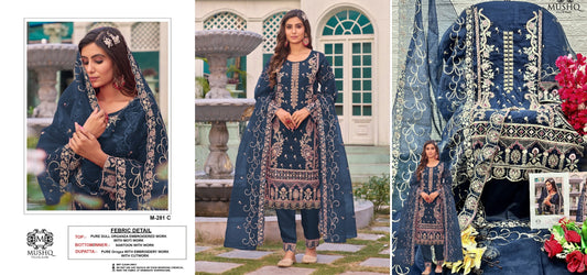281C Mushq Pakistani Salwar Suits