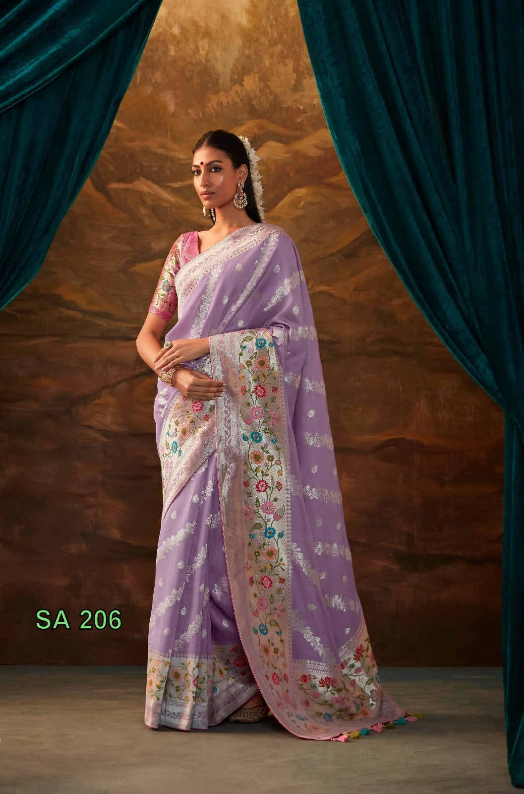 206 Sakhi Sindhuri Sarees