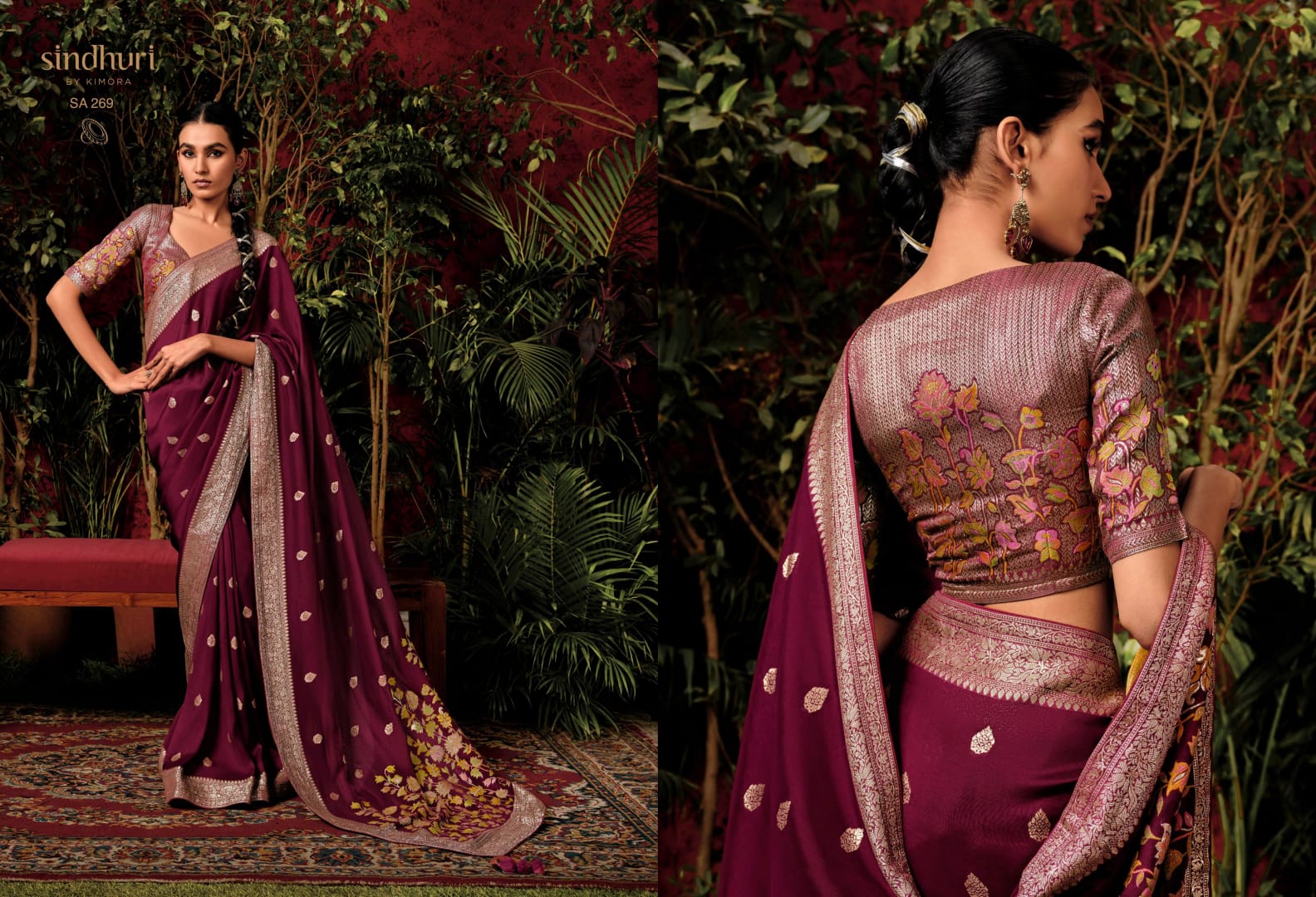 269 Anokhi Sindhuri Sarees