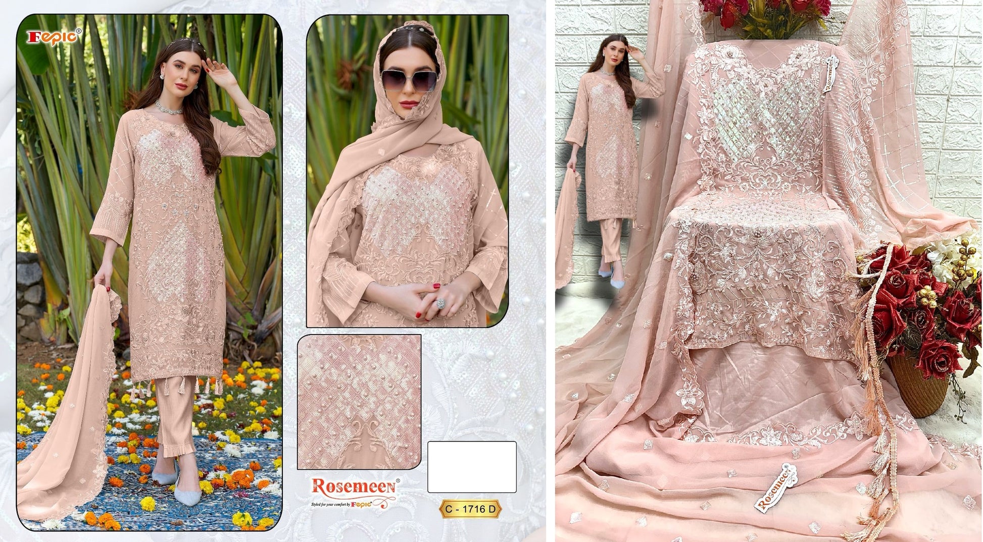 1716D Fepic Pakistani Salwar Suits