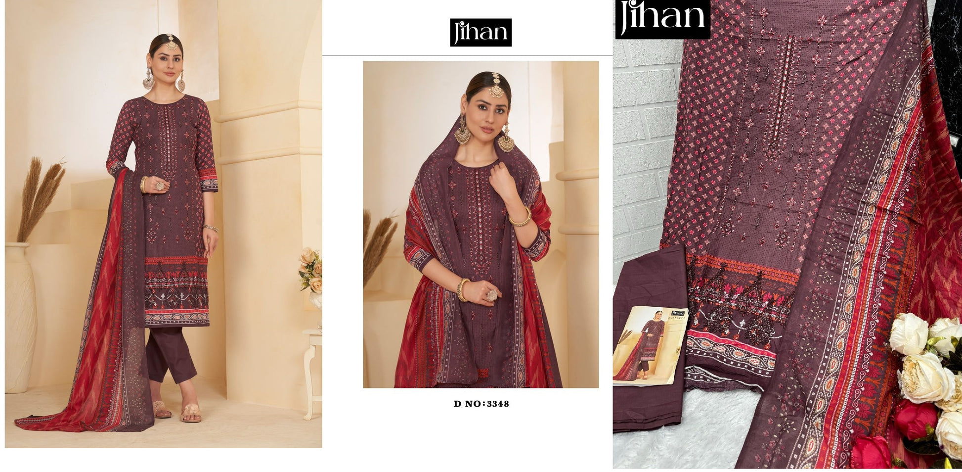 3348 Jihan Pakistani Salwar Suits