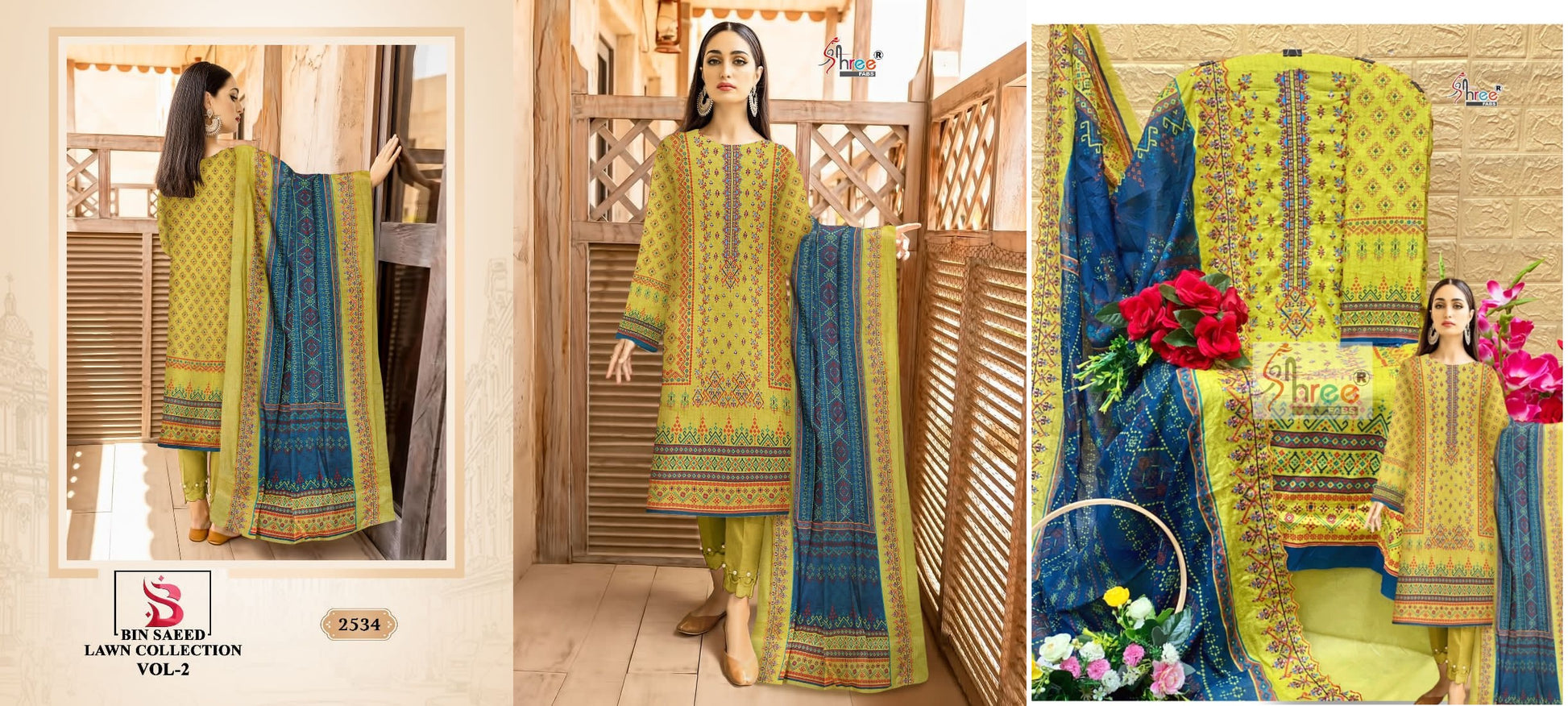 2534 Shree Fabs Pakistani Salwar Suits