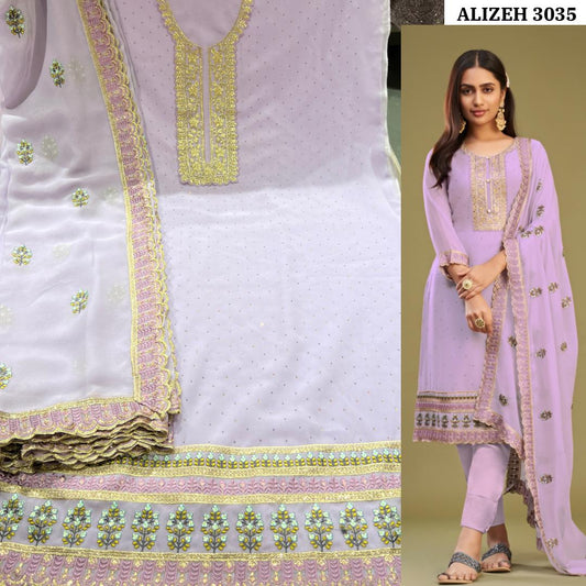 3035 Almora Vol 9 Alizeh Unstitched Suits