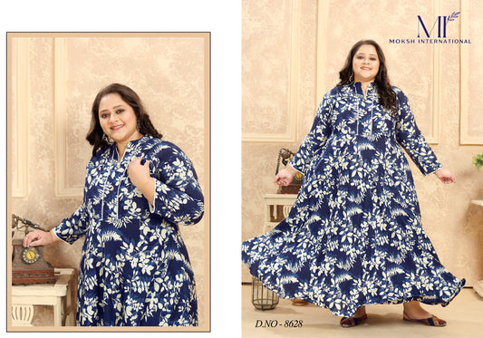 8628 Plus Size Vol 2 Moksh One Piece