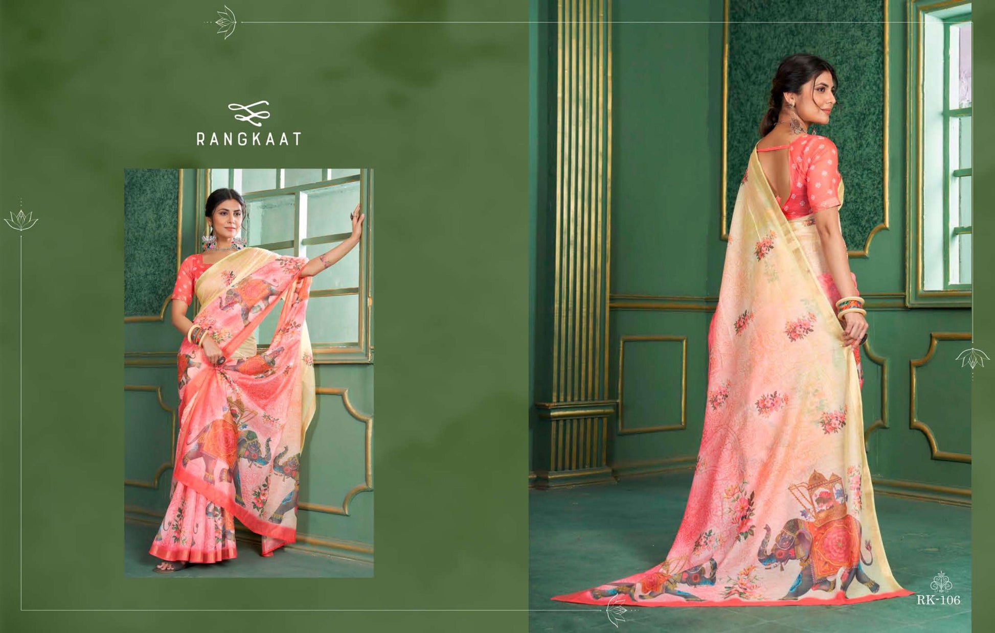 106 Rangkaat Sarees
