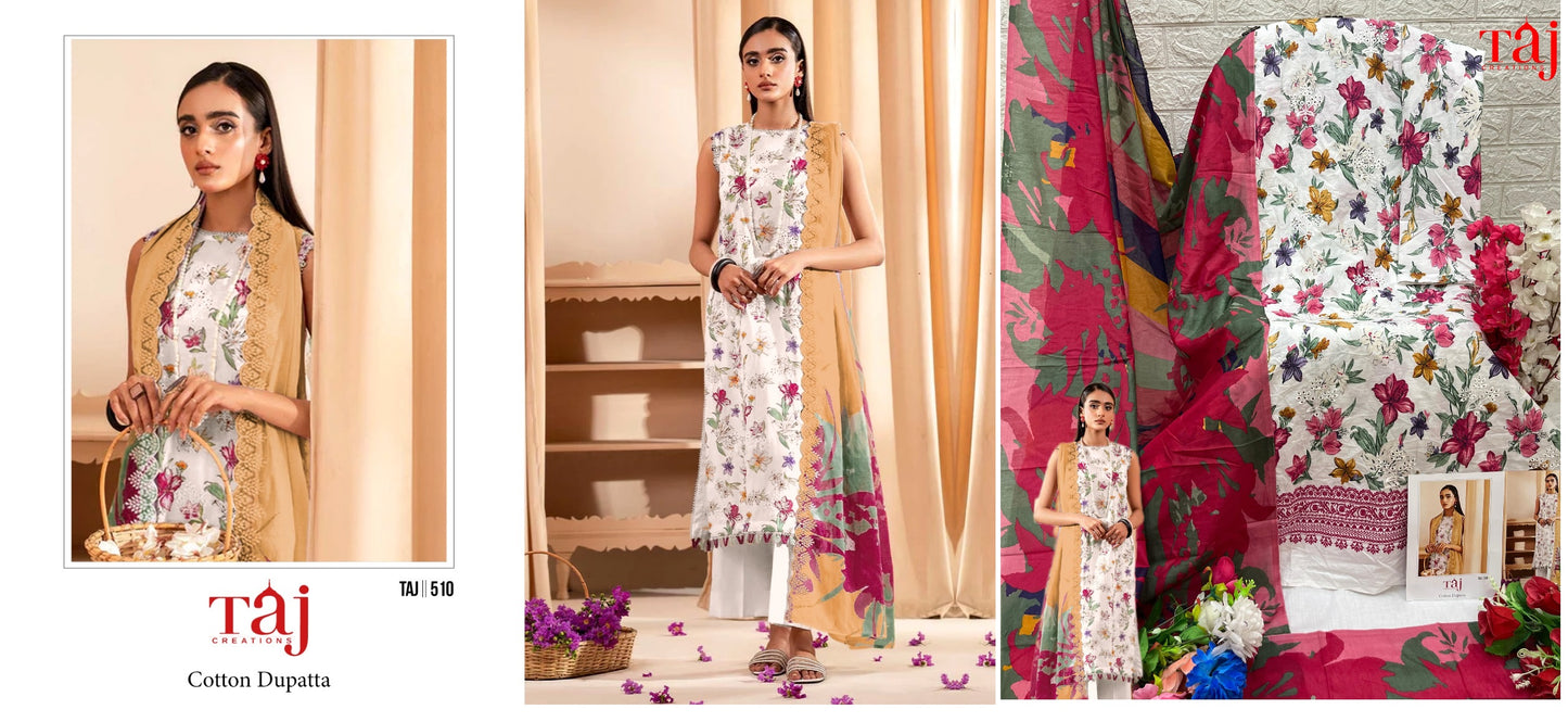 510 Taj Creations Pakistani Salwar Suits