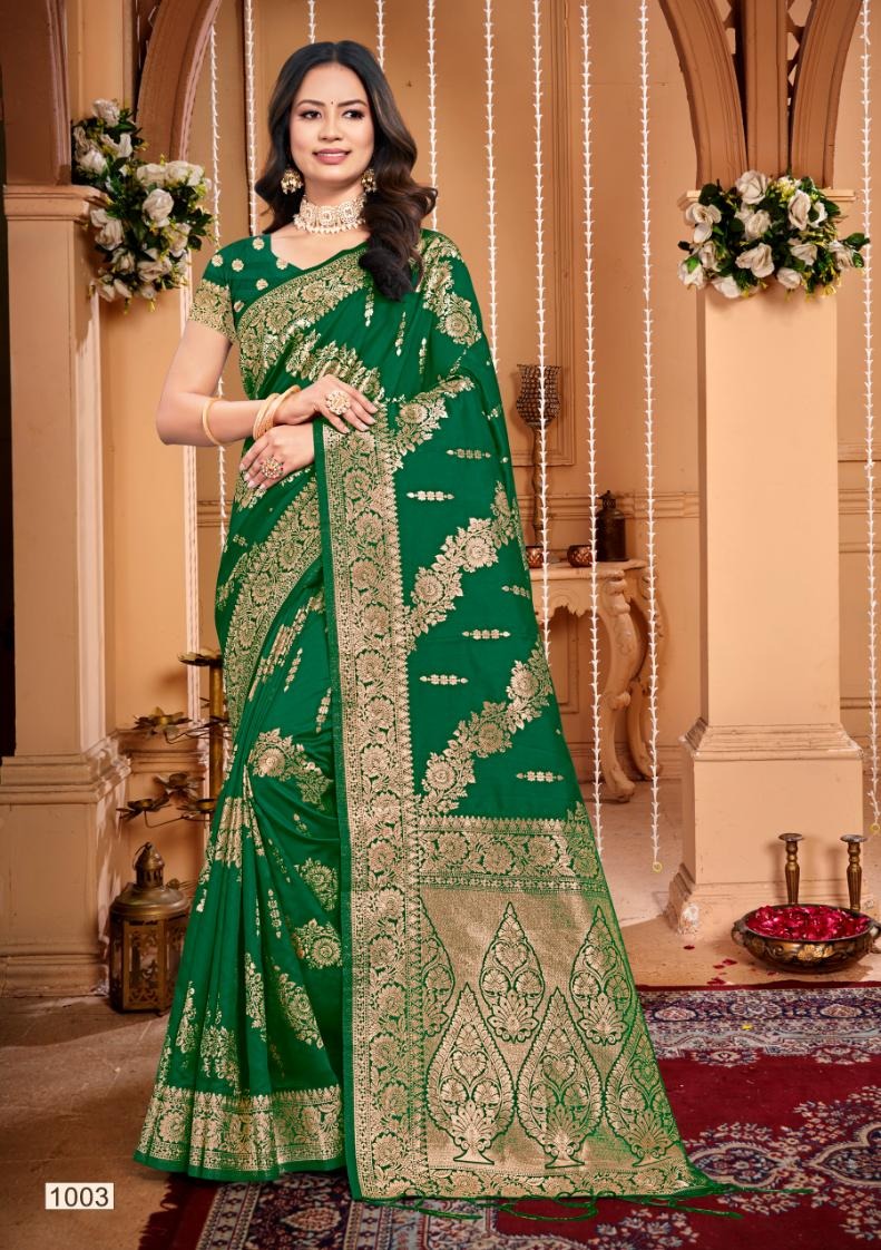 1003 Plazzo Silk Vol 1 Bunawat Sarees