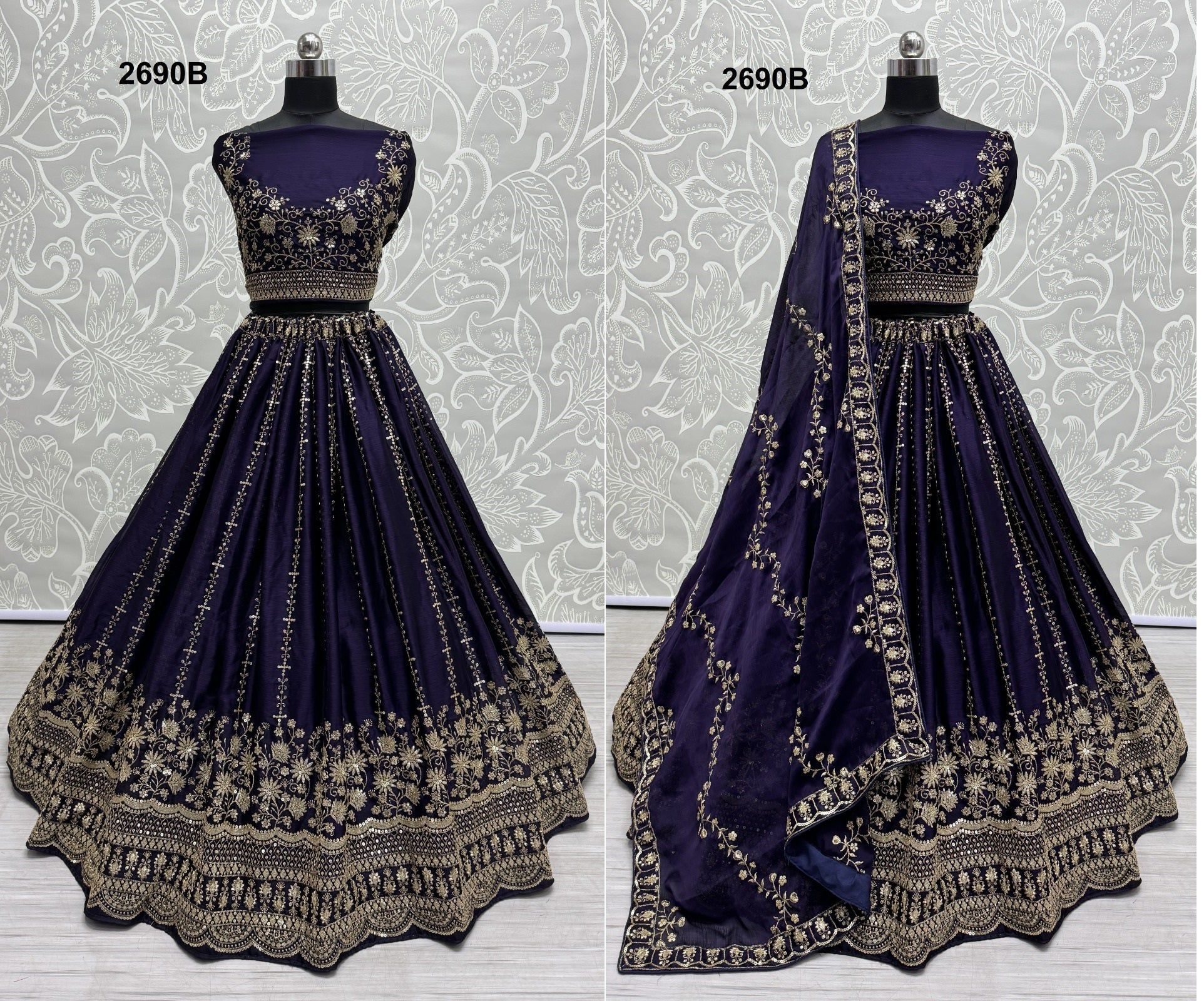2690B Anjani Art Lehenga Choli