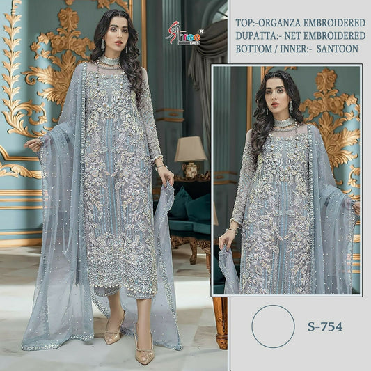 754 Shree Fabs Pakistani Salwar Suits