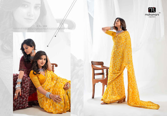 1008 Kum Kum Mahamani Creation Sarees