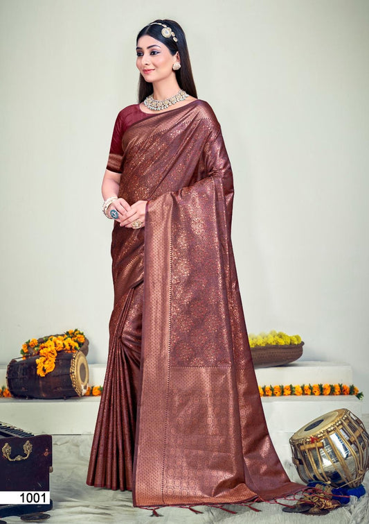 1001 Rajwadi Vol 8 Bunawat Sarees
