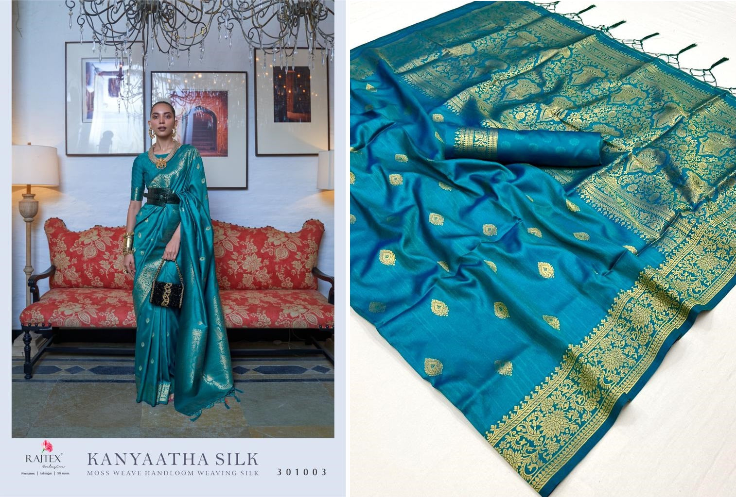 301003 Kanyaatha Silk Rajtex Sarees