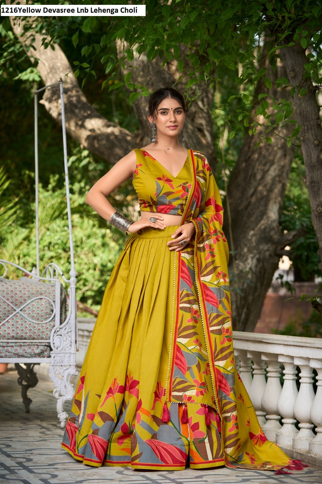 1216 Yellow Devasree Lnb Lehenga Choli