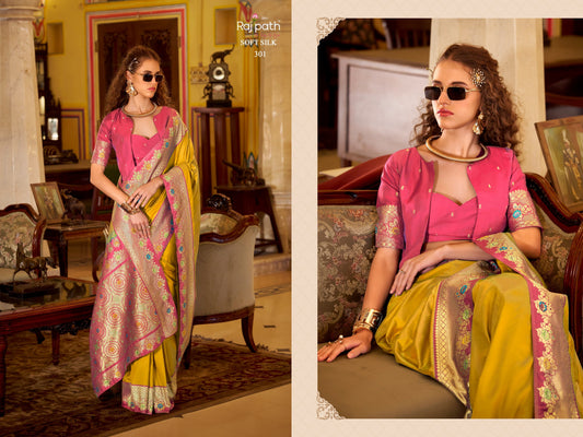 301 Sabarmati Rajpath Silk Sarees