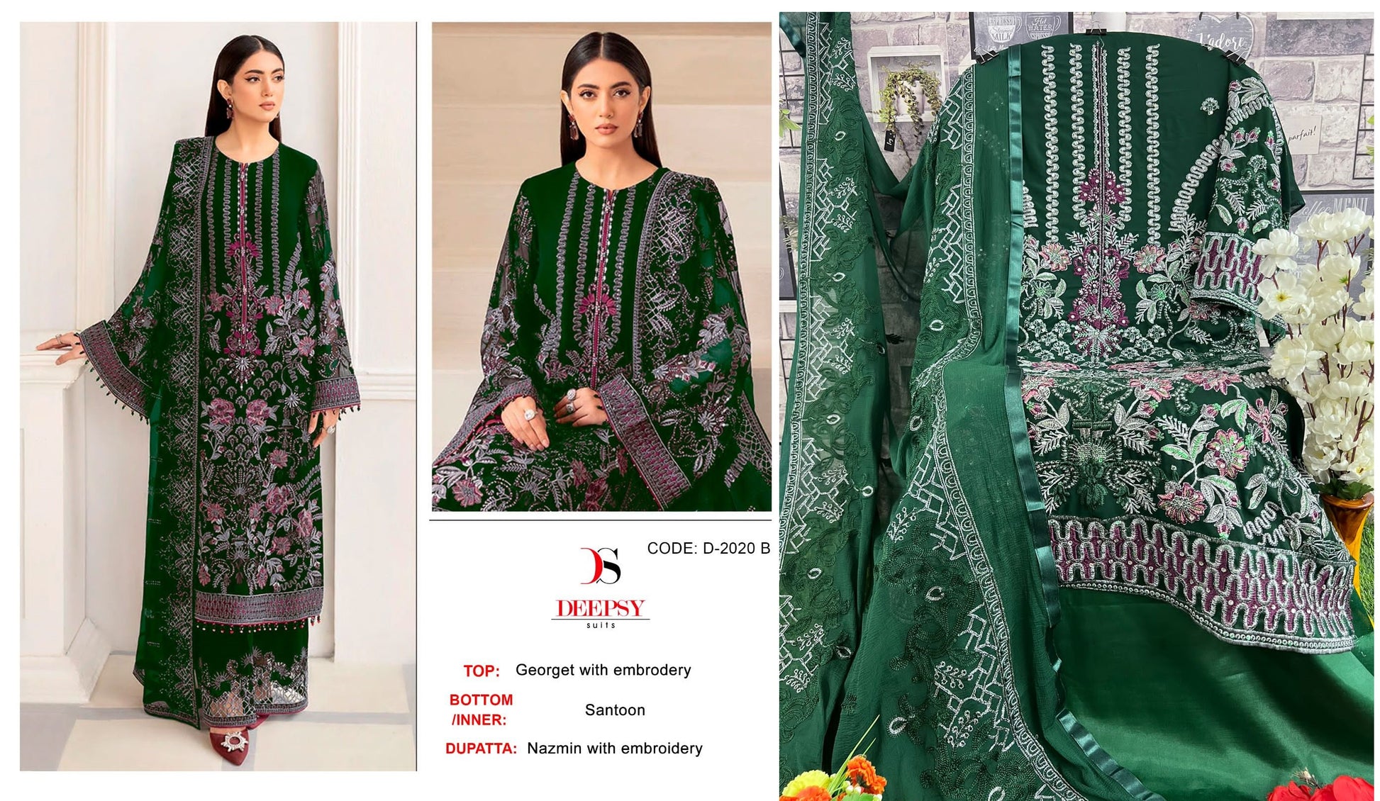 2020B Deepsy Pakistani Salwar Suits
