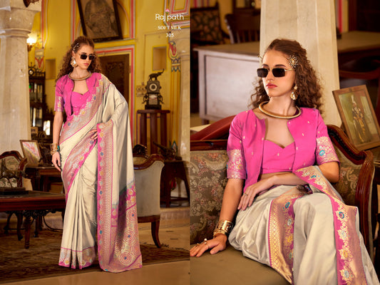 305 Sabarmati Rajpath Silk Sarees