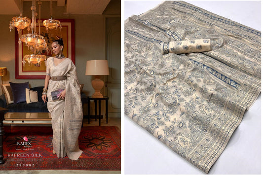290002 Kafreen Silk Rajtex Sarees