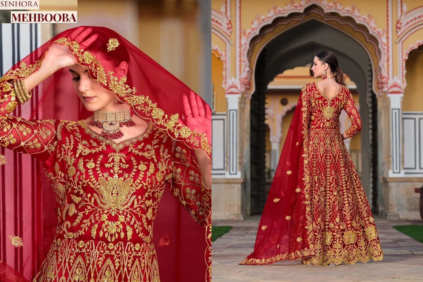 3081 Mehbooba Senhora Anarkali Unstitched Suits