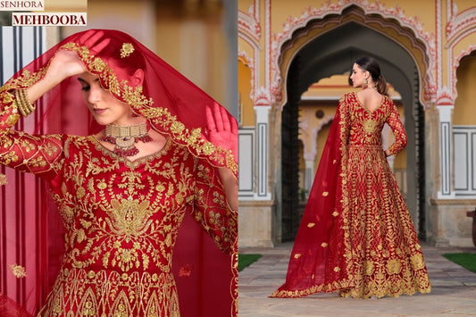 3081 Mehbooba Senhora Anarkali Unstitched Suits