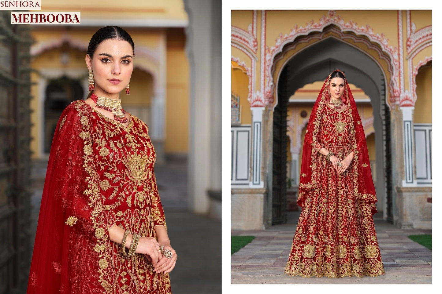 3081 Mehbooba Senhora Anarkali Unstitched Suits