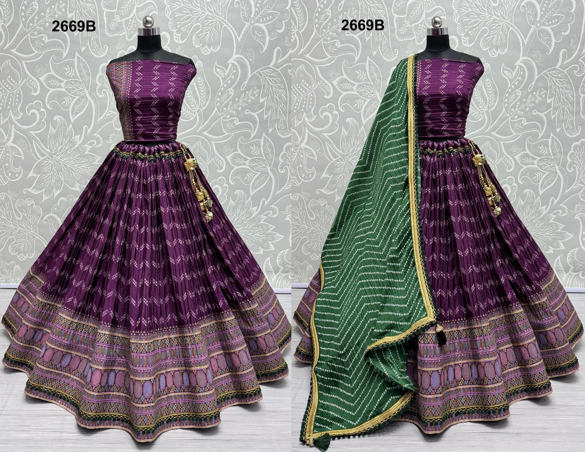 2669B Anjani Art Lehenga Choli