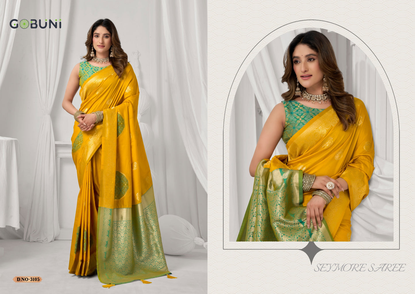 3105 Shraddha Gobuni Soft Silk Sarees