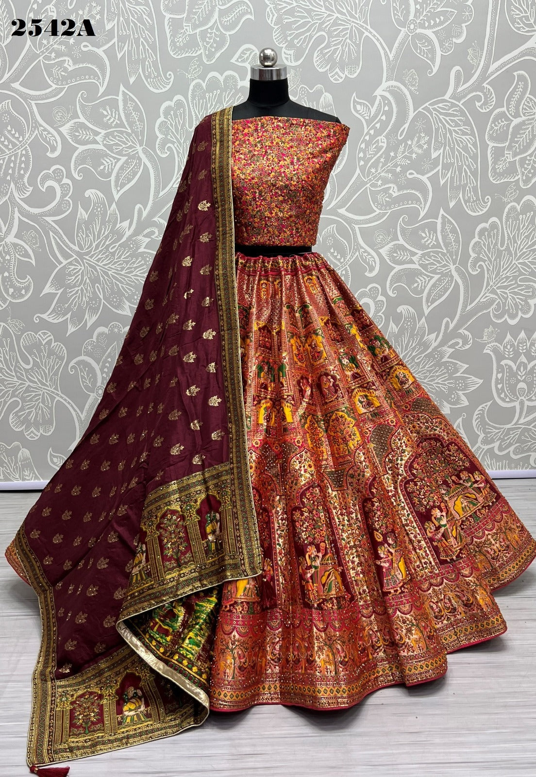 2542A Anjani Art Lehenga Choli