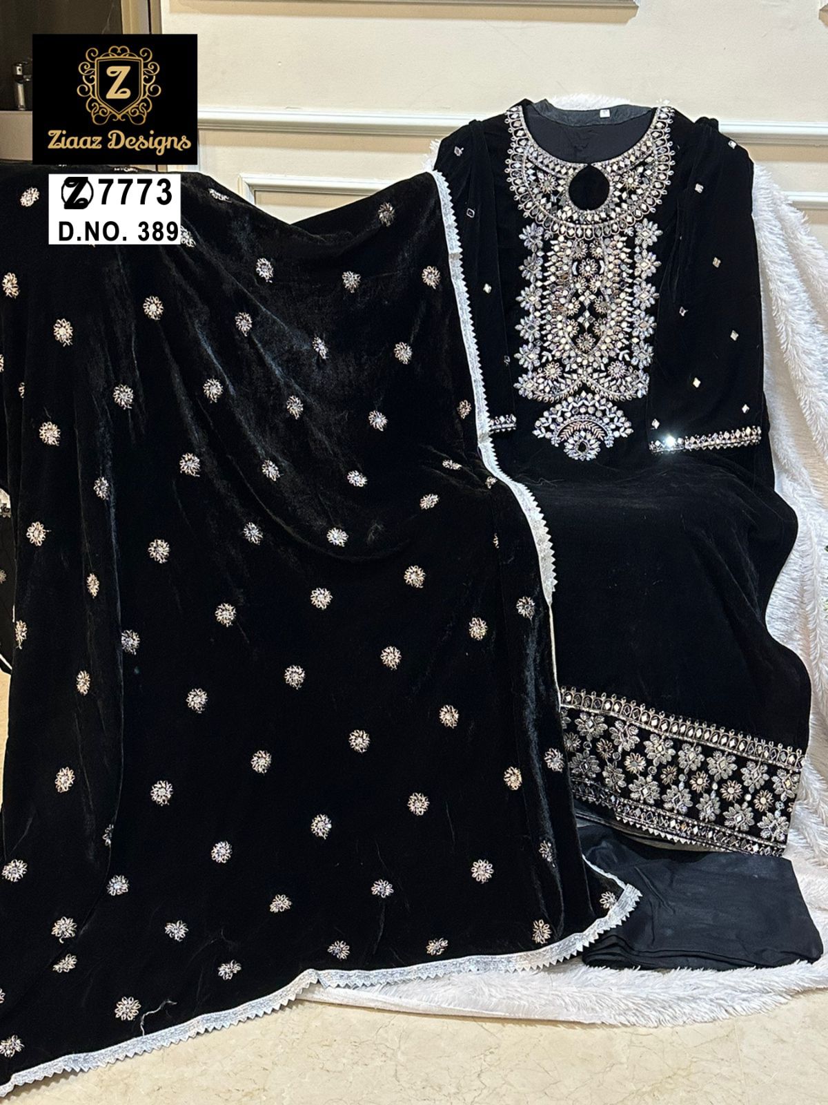 389 Ziaaz Designs Pakistani Salwar Suits