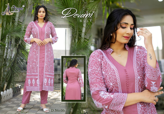 05 Devani Adm Kurti Pant Set